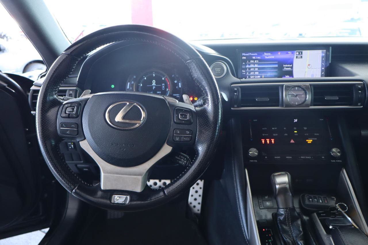 Used 2017 Lexus IS 200t F Sport w/ F Sport Package RWD image 16