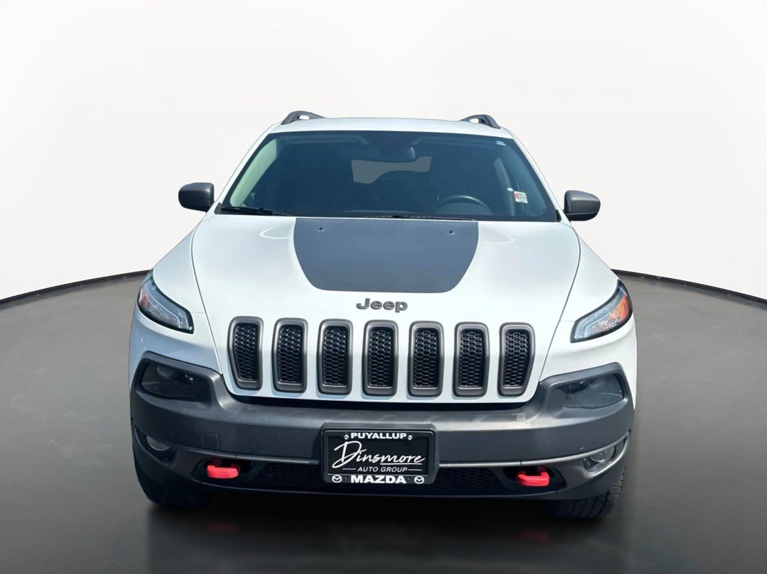 Used 2017 Jeep Cherokee Trailhawk AWD/4WD image 8