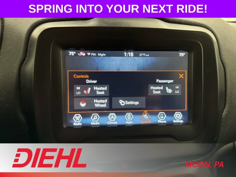 Used 2018 Jeep Renegade Latitude w/ Cold Weather Group AWD/4WD image 28