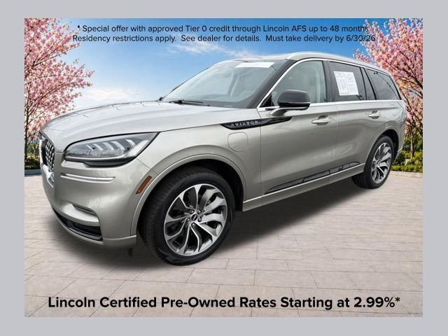 Certified 2023 Lincoln Aviator Grand Touring w/ Elements Package Plus AWD/4WD image 1