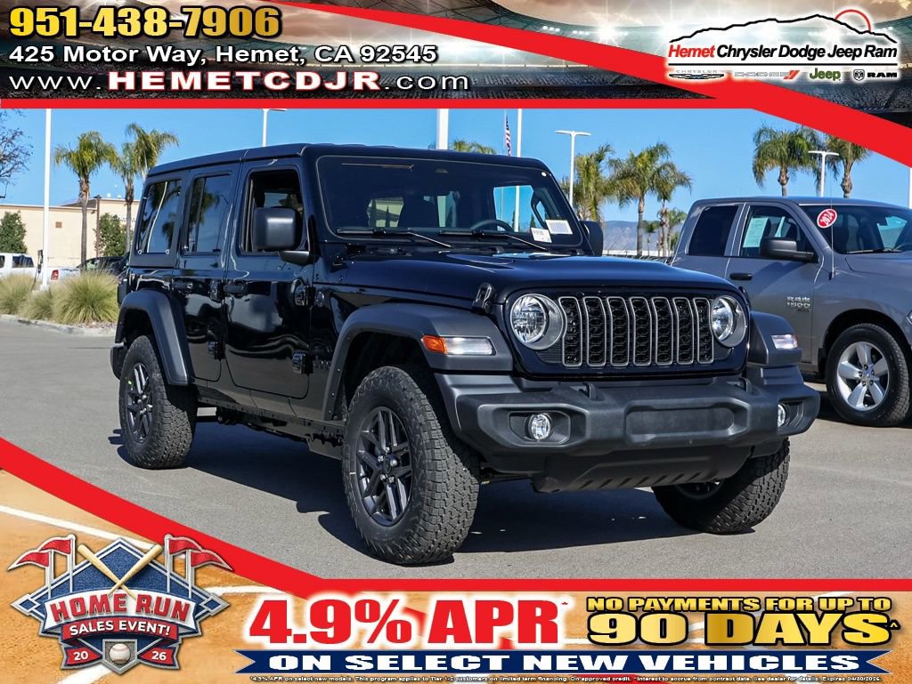 New 2026 Jeep Wrangler Sport S