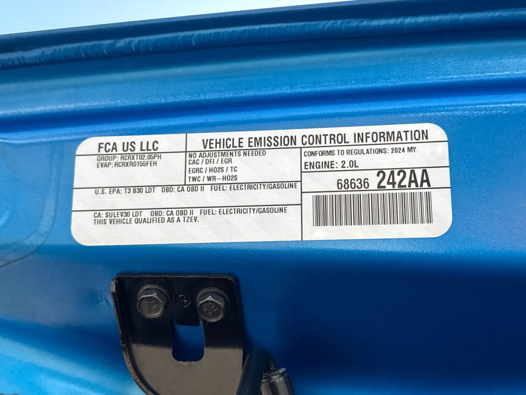 Certified 2024 Jeep Wrangler Unlimited Rubicon 4xe AWD/4WD image 13