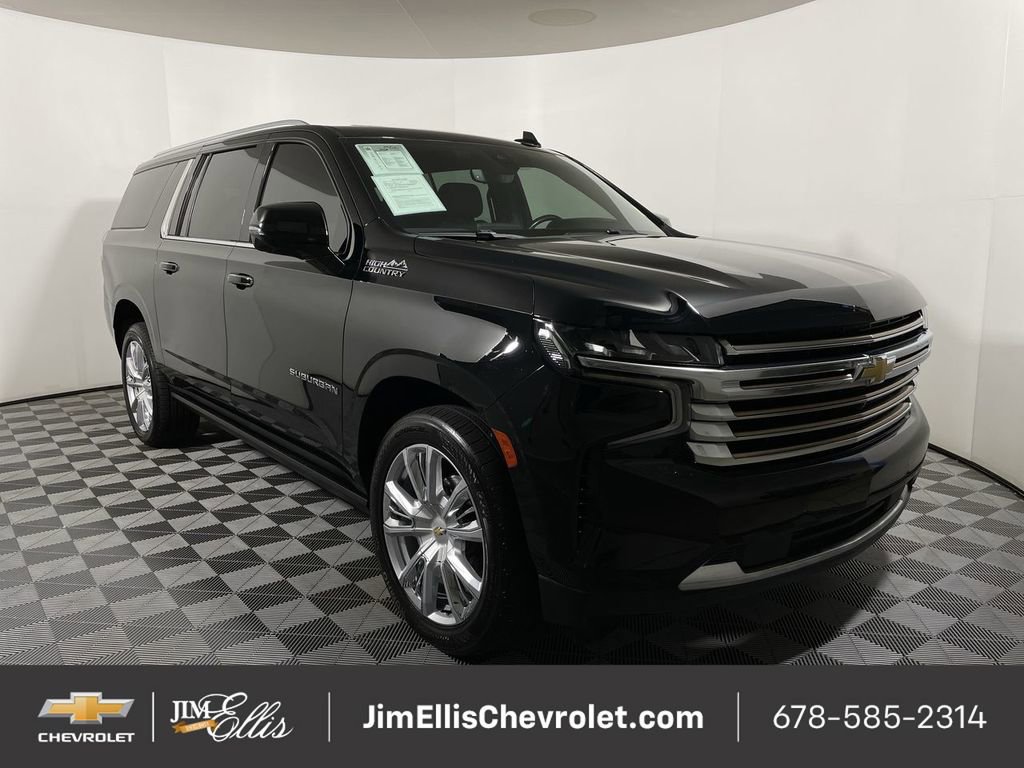 Used 2021 Chevrolet Suburban High Country w/ Premium Package