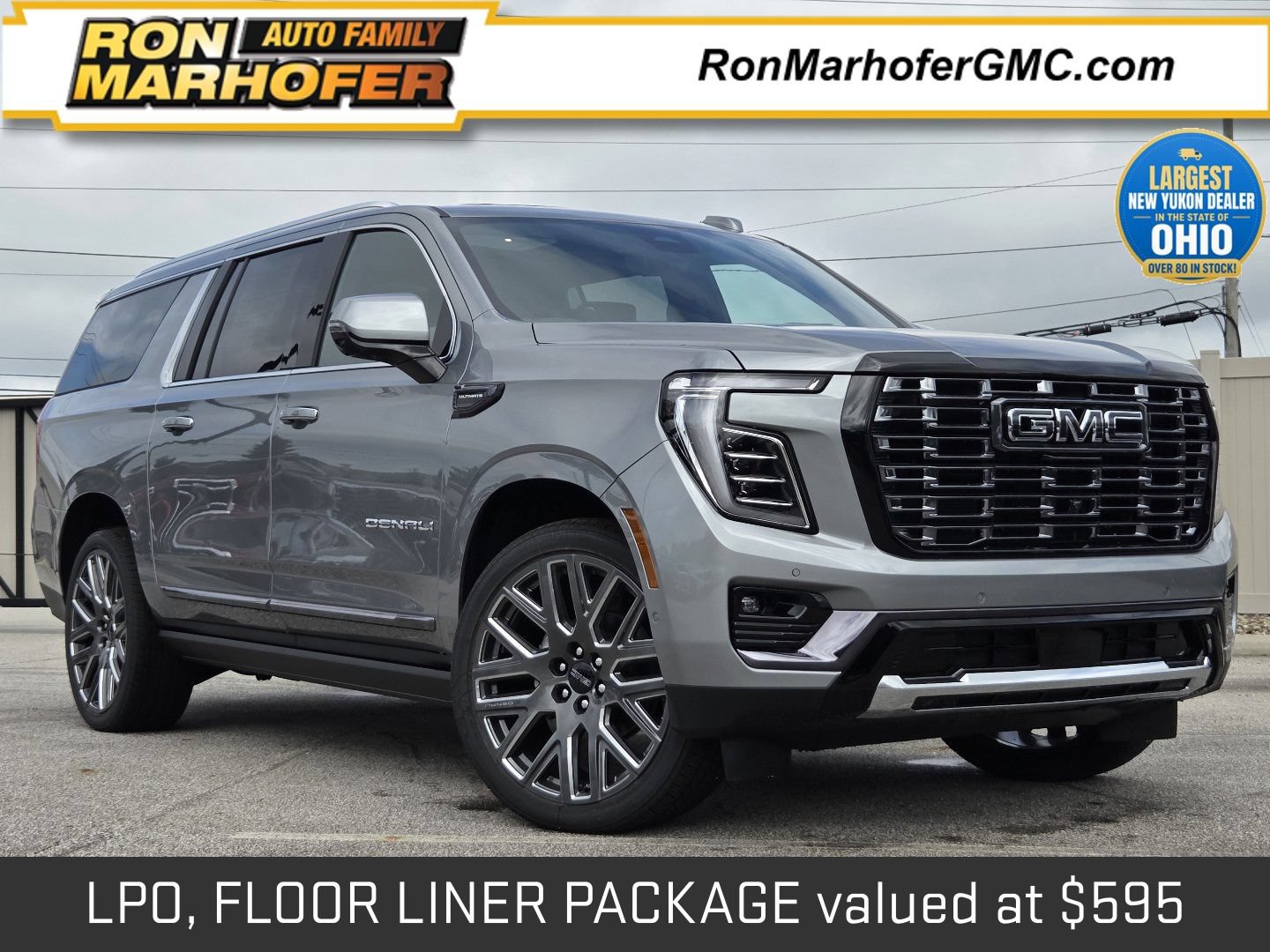 New 2026 GMC Yukon XL Denali Ultimate w/ LPO, Floor Liner Package AWD/4WD 360° Tour