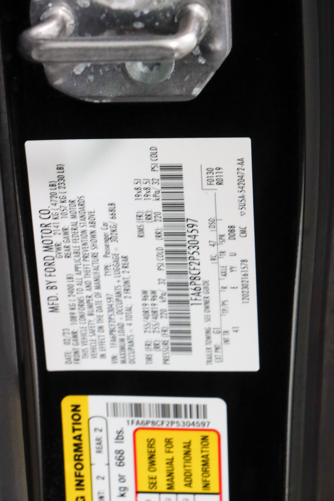 Used 2023 Ford Mustang GT Premium w/ Mustang Nite Pony Package image 31