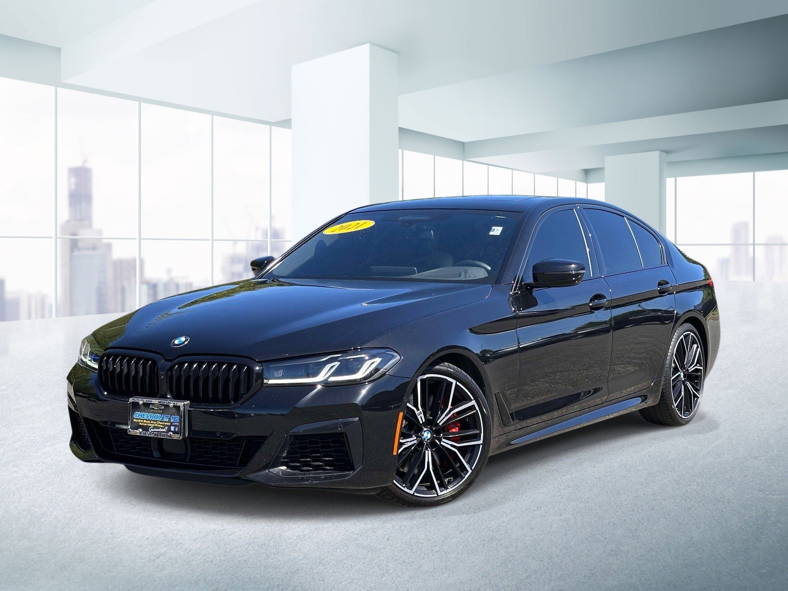Used 2021 BMW M550i xDrive w/ Dynamic Handling Package AWD/4WD image 1
