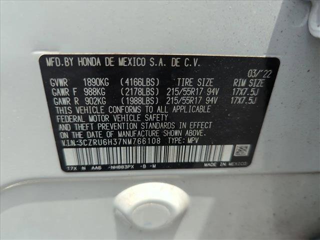 Certified 2022 Honda HR-V LX image 15