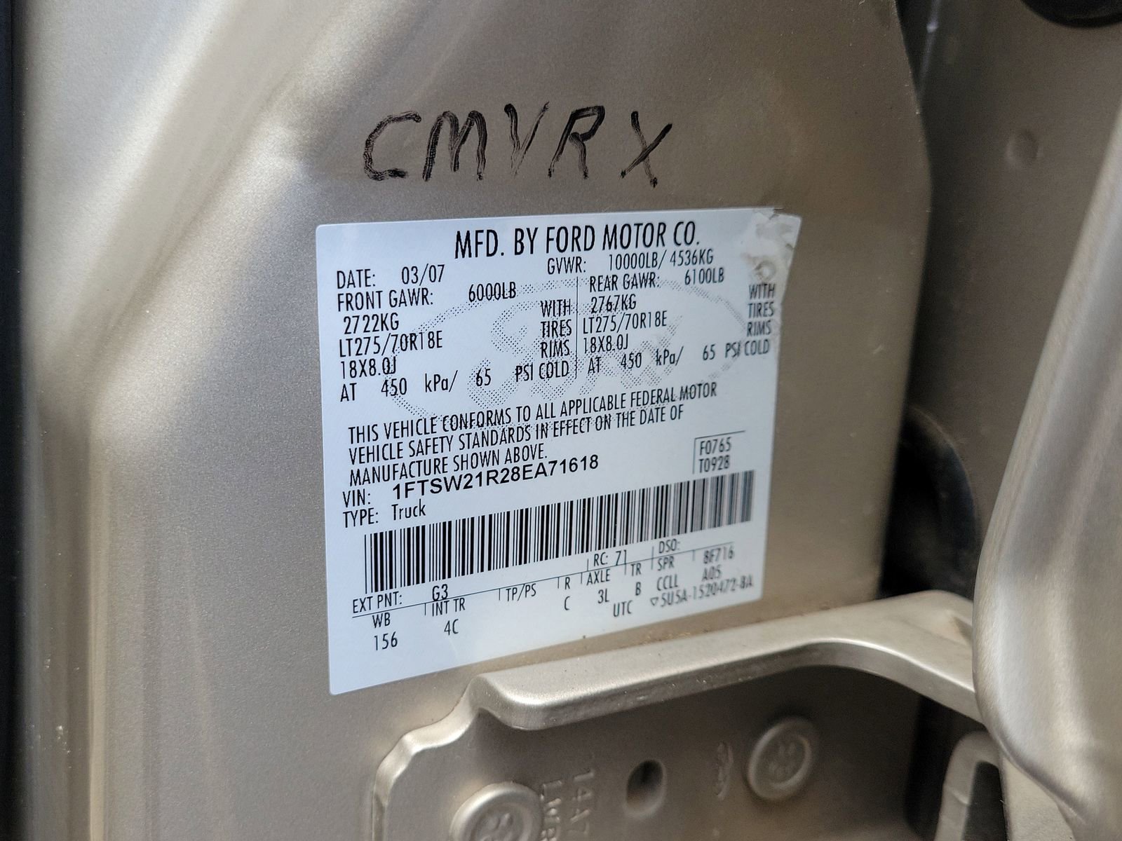 Used 2008 Ford F250 Lariat AWD/4WD image 16