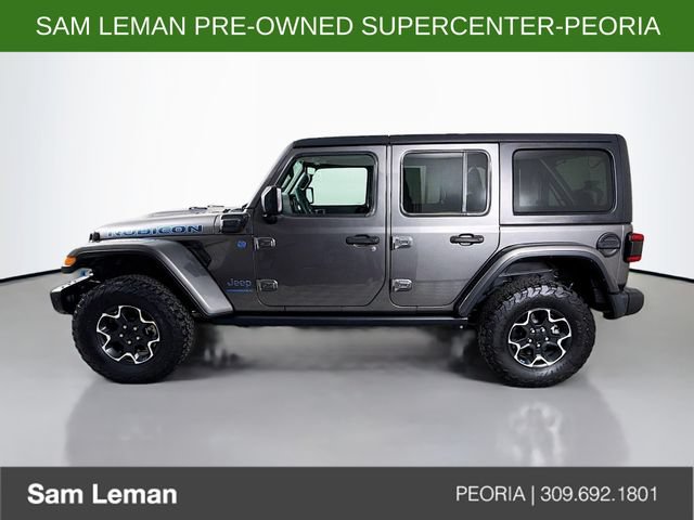 Used 2023 Jeep Wrangler Unlimited Rubicon 4xe w/ Steel Bumper Group AWD/4WD image 4
