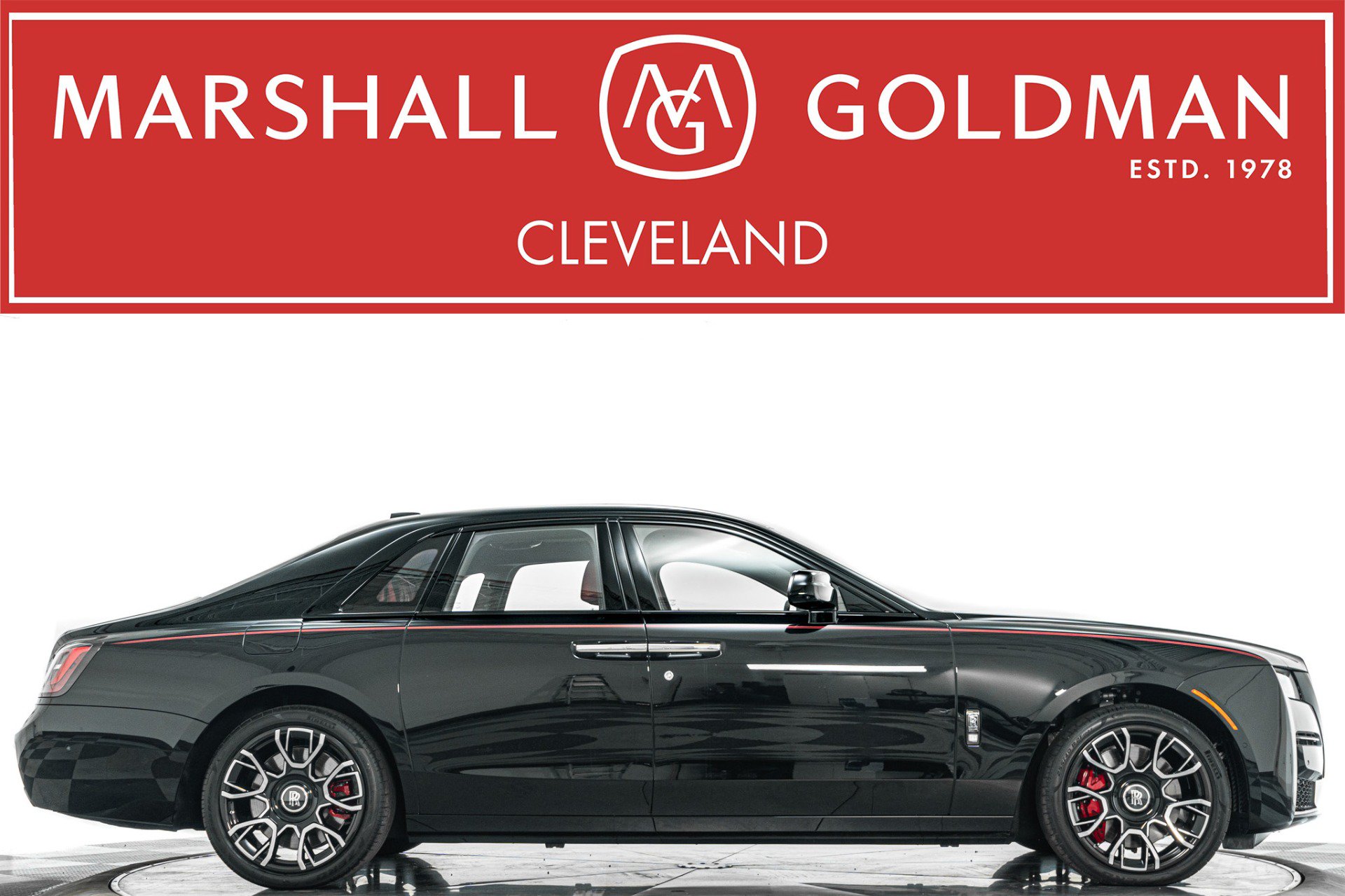 Used 2023 Rolls-Royce Ghost Black Badge w/ Black Badge Ghost Package AWD/4WD image 1