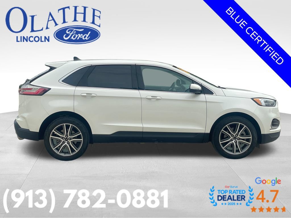 Certified 2024 Ford Edge Titanium w/ Equipment Group 301A AWD/4WD image 7