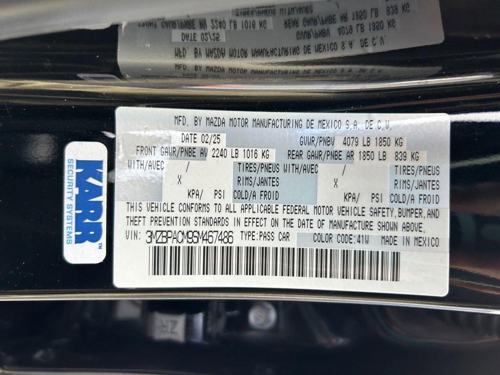 Used 2025 MAZDA MAZDA3 s image 34