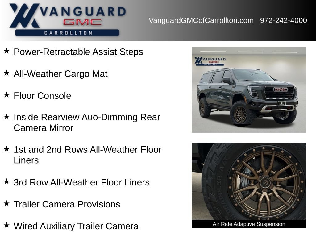 New 2026 GMC Yukon XL AT4 w/ AT4 Premium Plus Package AWD/4WD image 18