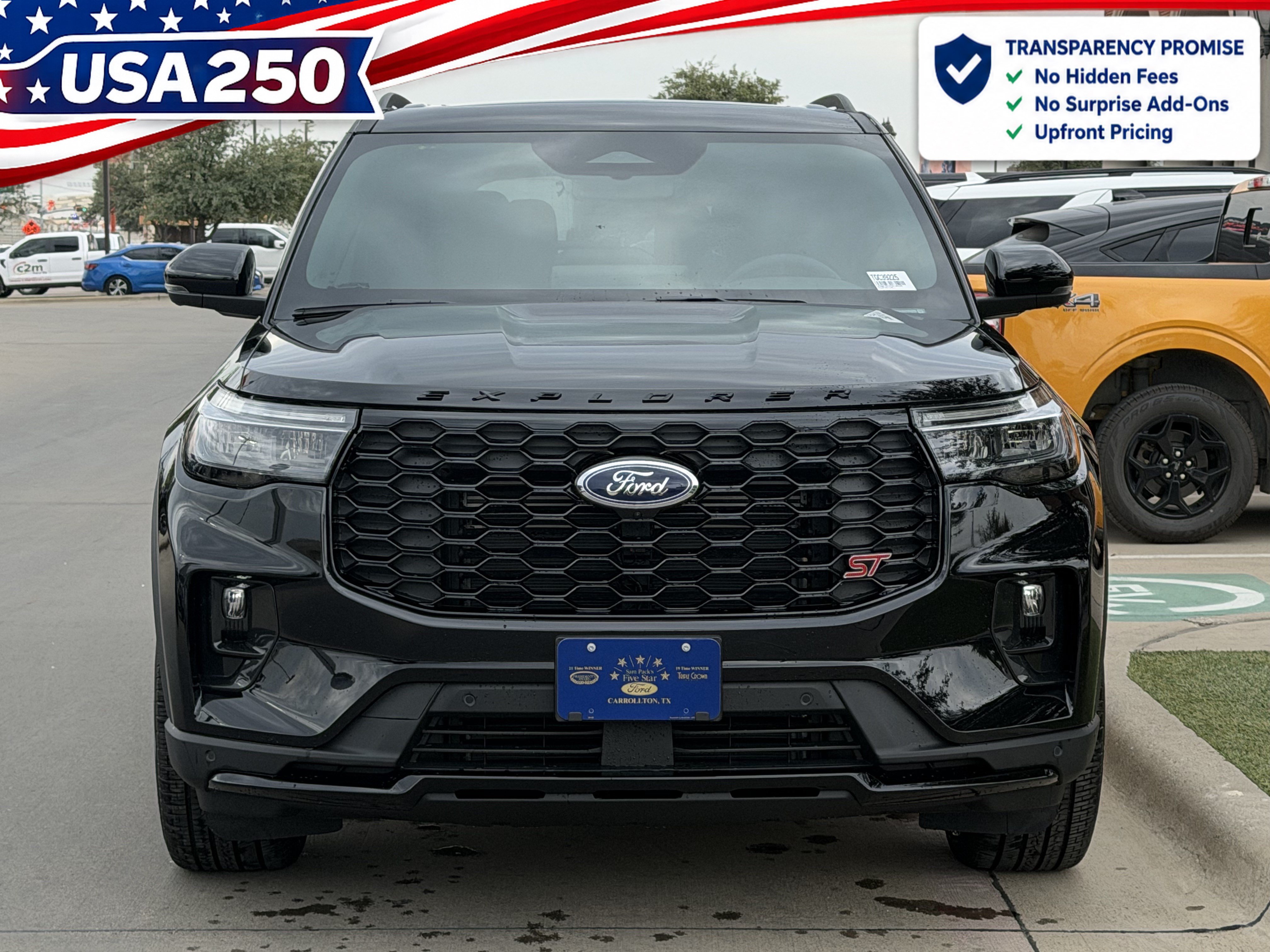 New 2026 Ford Explorer ST w/ Sun And Sound Package RWD image 8
