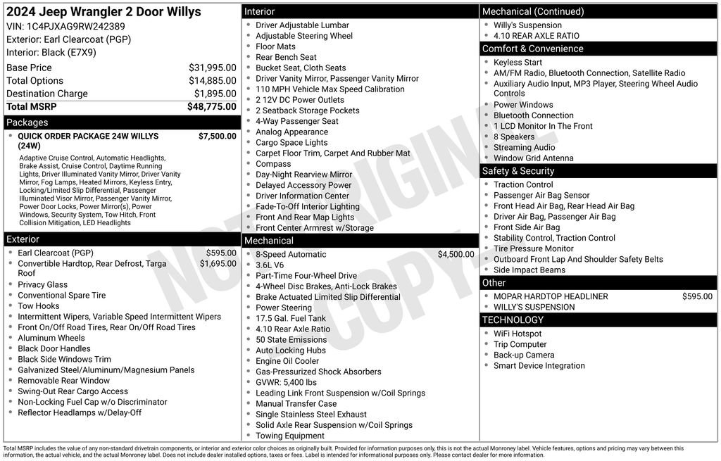 Used 2024 Jeep Wrangler Willys image 9