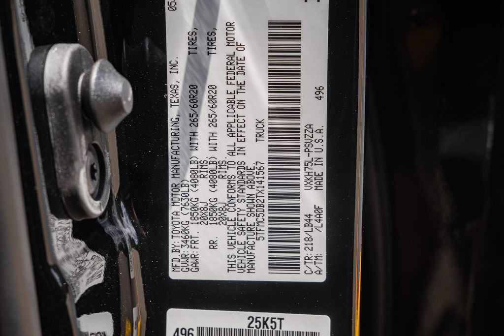 New 2026 Toyota Tundra 1794 Edition AWD/4WD image 48