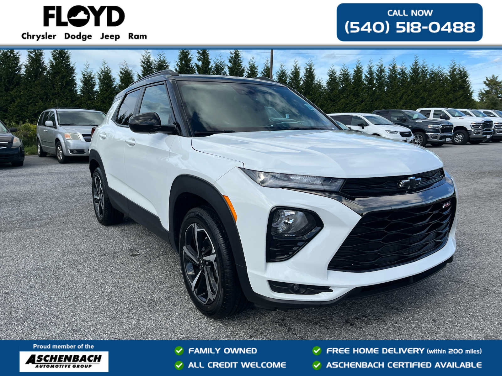 Used 2023 Chevrolet TrailBlazer RS w/ Sun and Liftgate Package