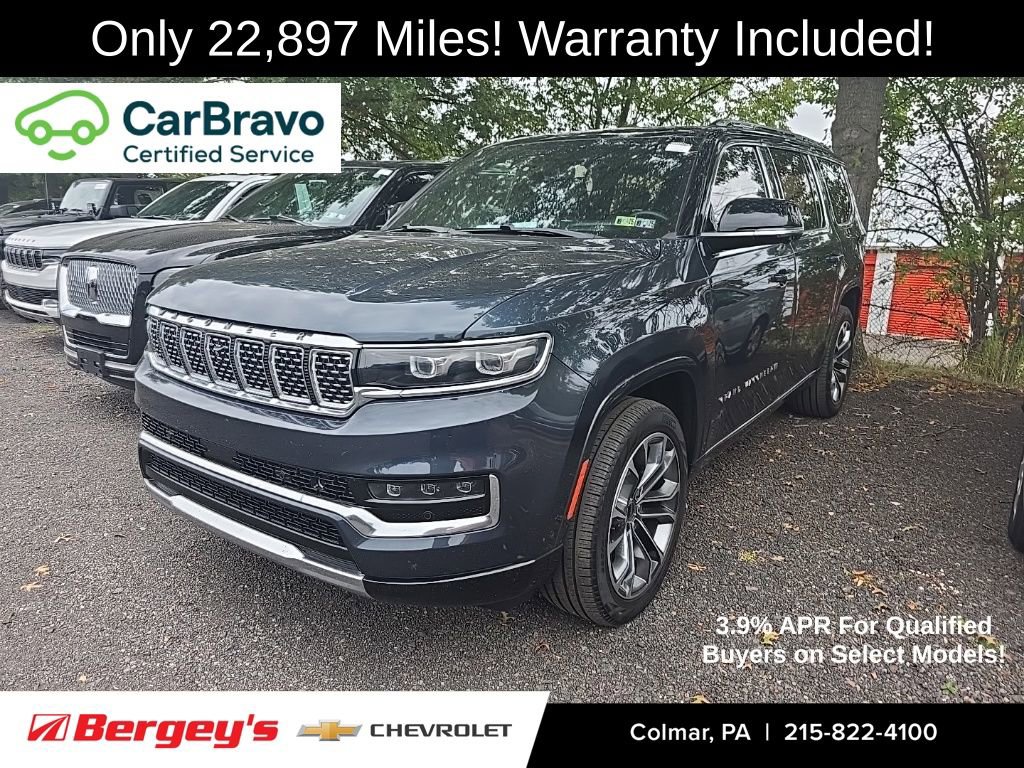 Used 2023 Jeep Grand Wagoneer Series III w/ Rear Seat Video Group 1