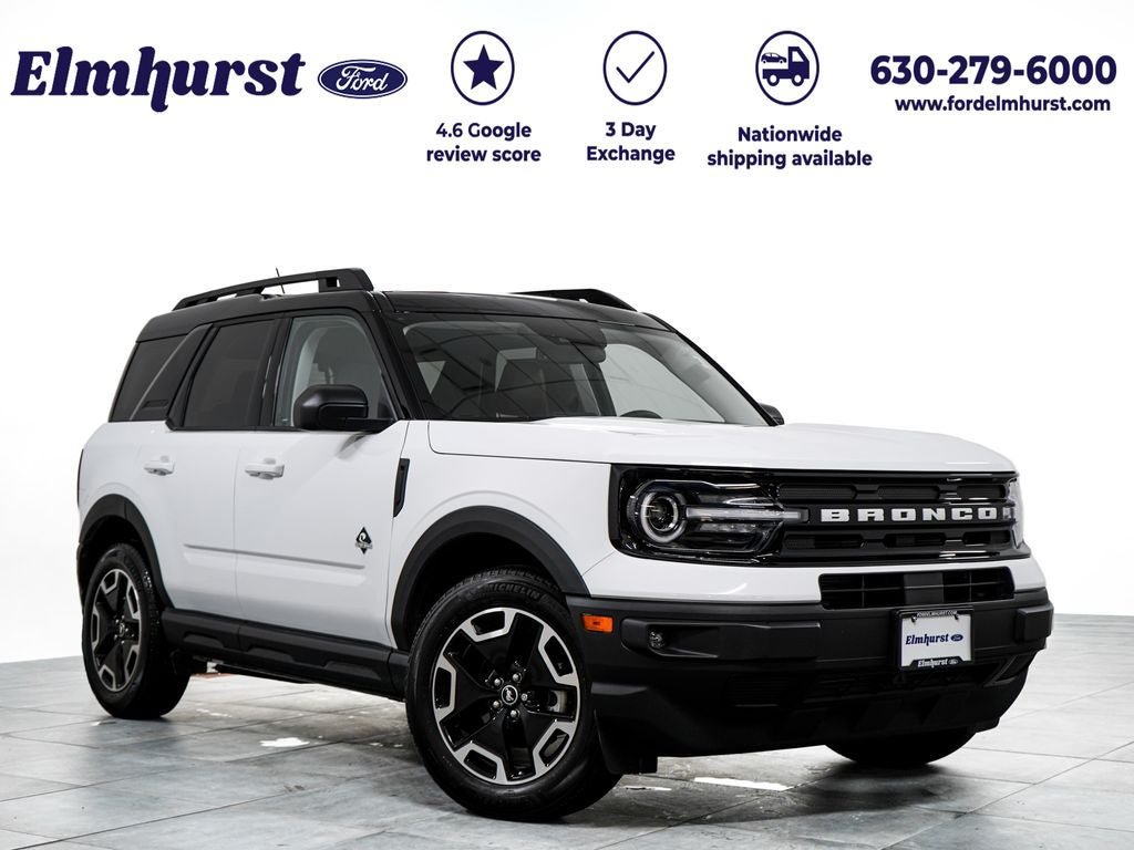 Certified 2024 Ford Bronco Sport Outer Banks w/ Tech Package AWD/4WD image 1