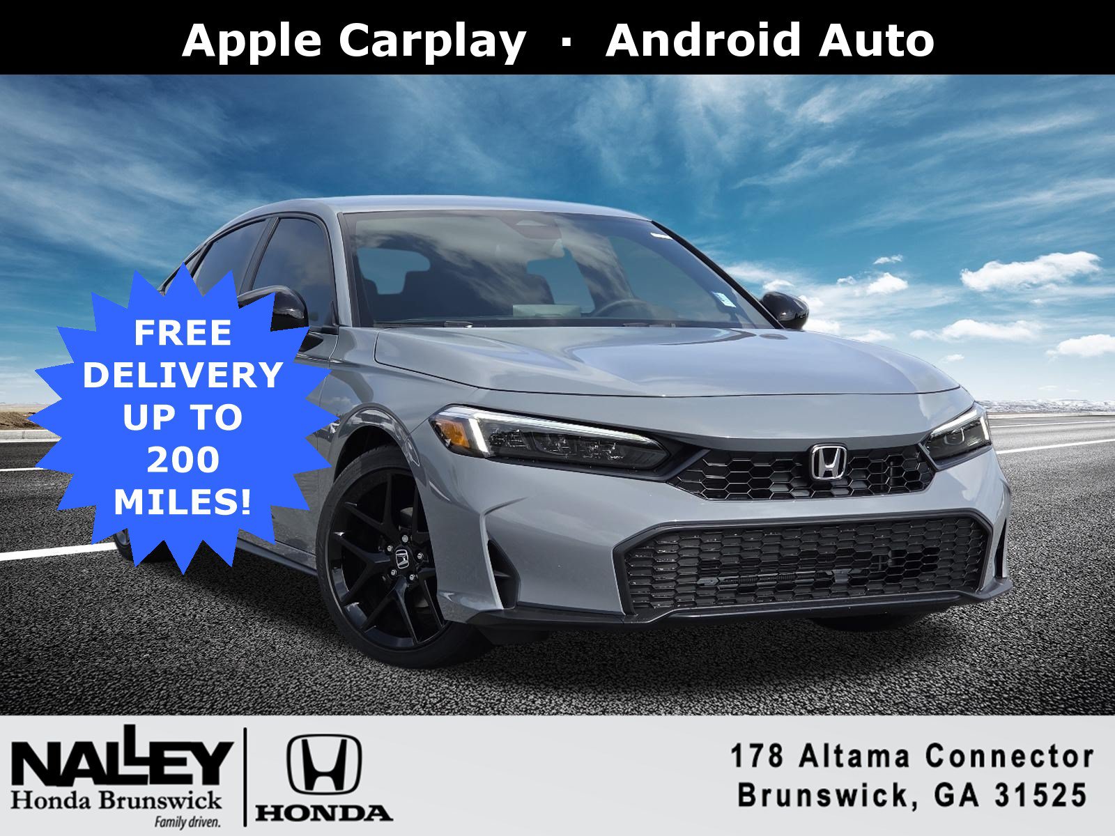 New 2026 Honda Civic Sport