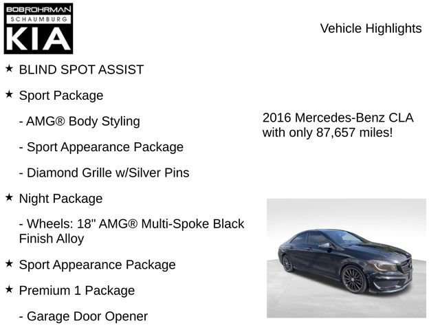 Used 2016 Mercedes-Benz CLA 250 4MATIC image 7