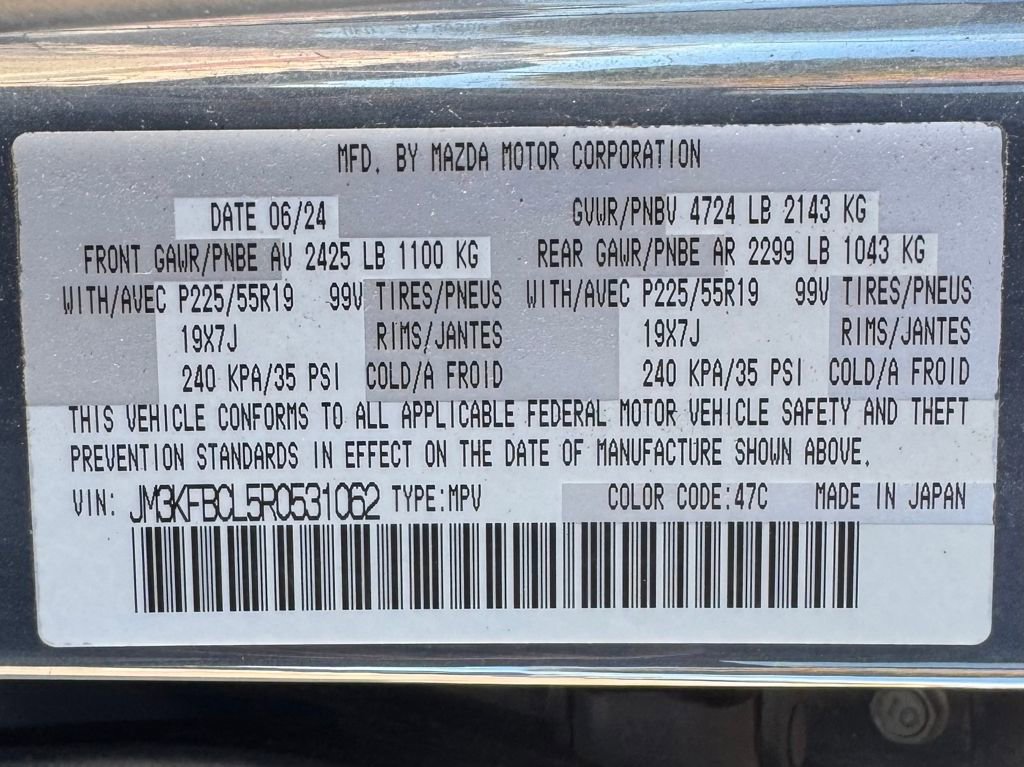 Used 2024 MAZDA CX-5 Carbon Edition image 13