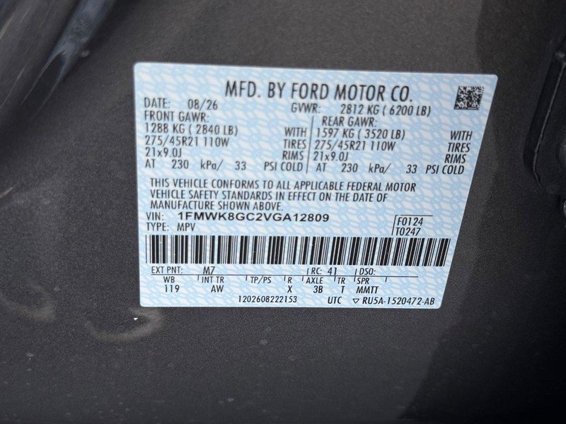 New 2027 Ford Explorer ST w/ Sun And Sound Package AWD/4WD image 34