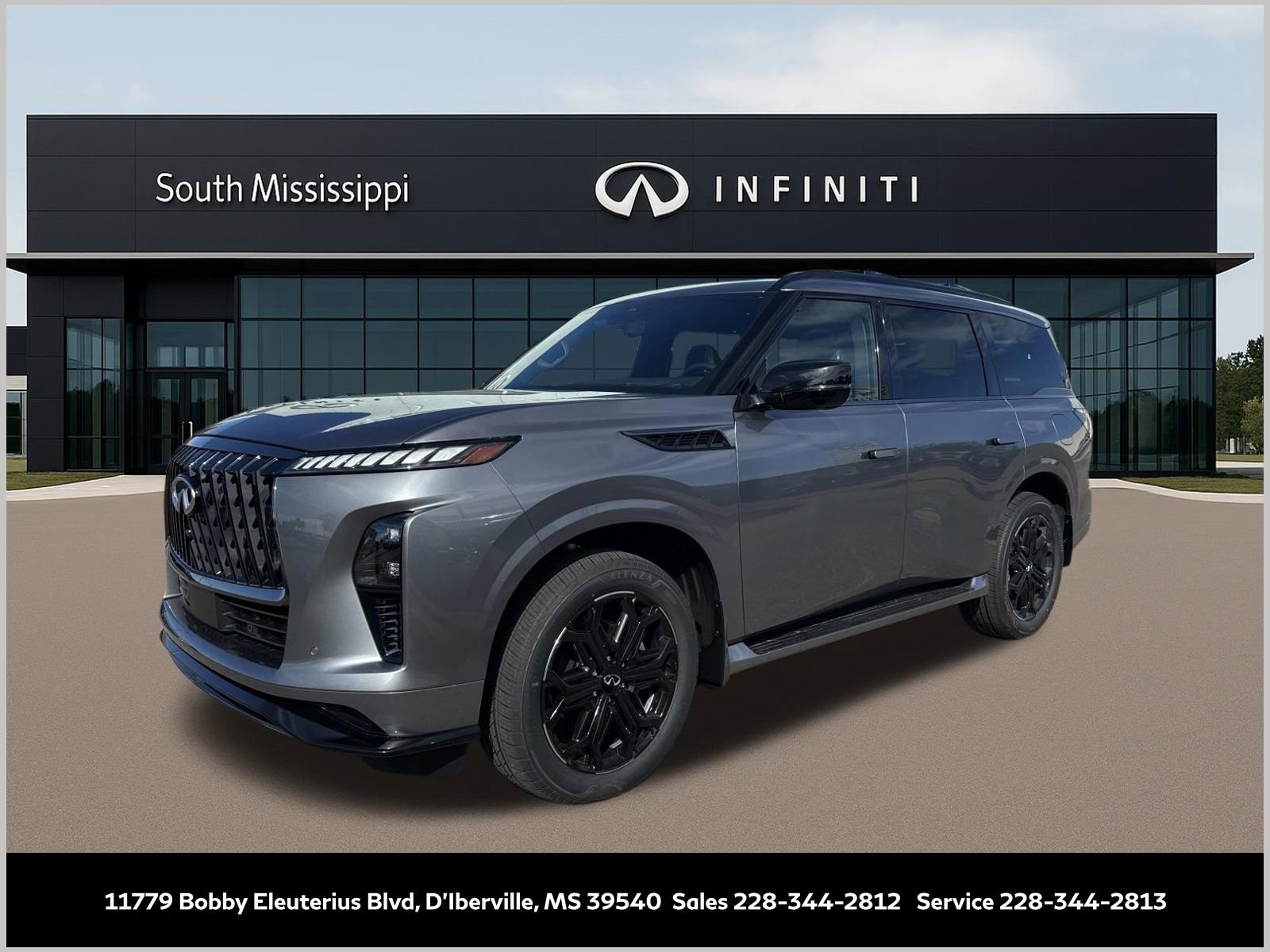 New 2026 INFINITI QX80 4WD w/ Sport Exterior Package