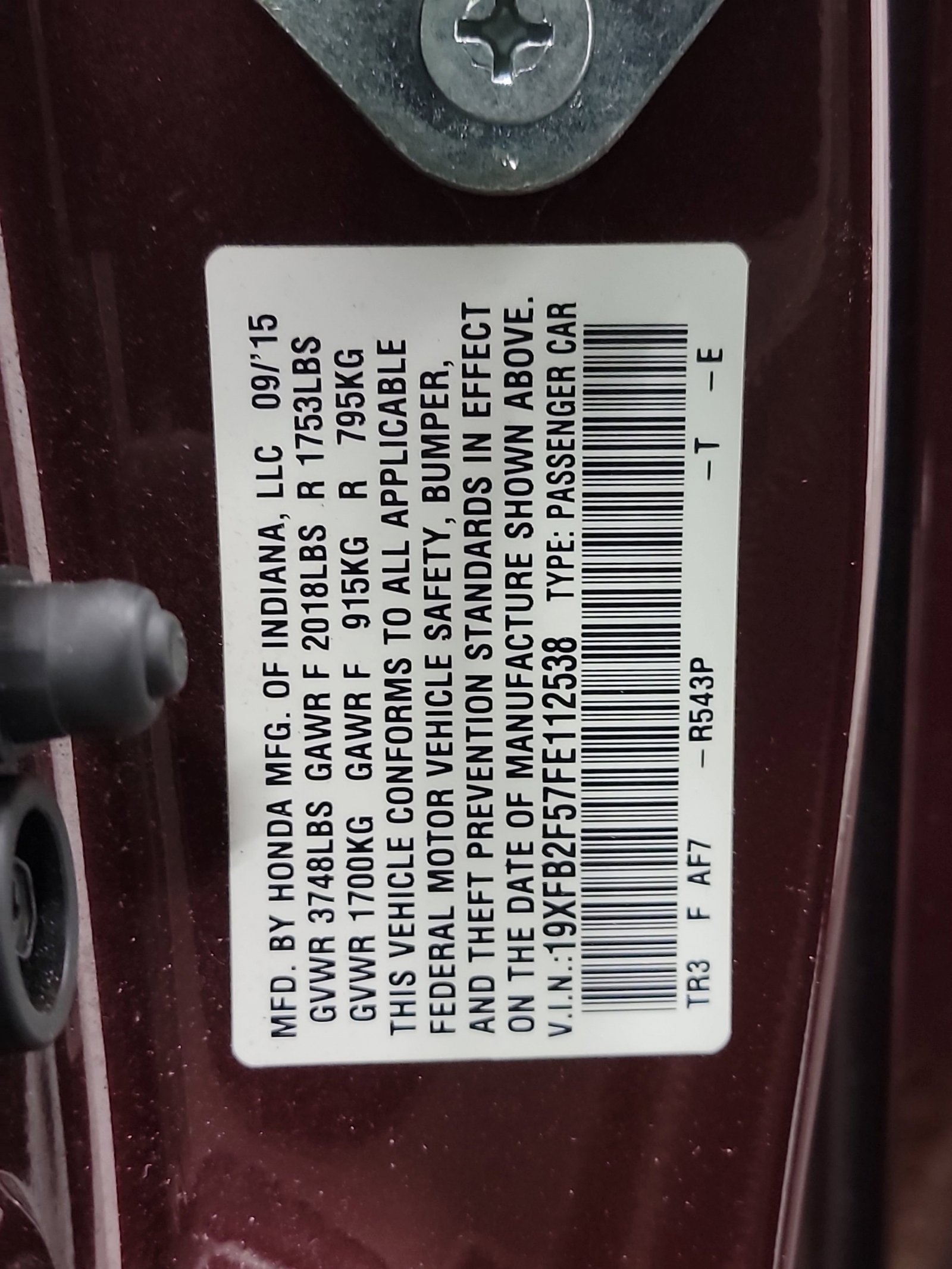 Used 2015 Honda Civic LX image 32