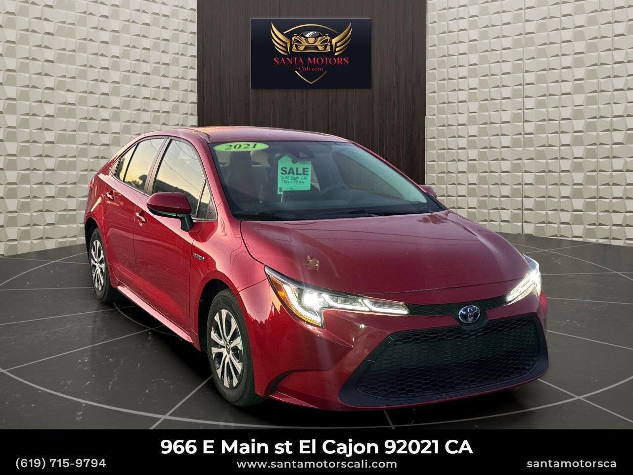Used 2021 Toyota Corolla LE FWD image 2