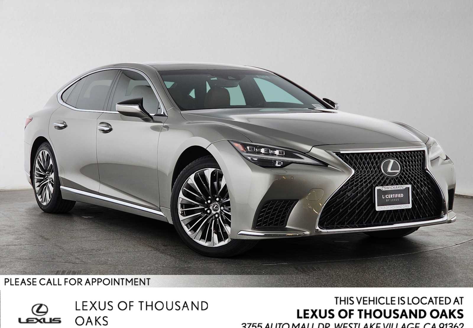 Certified 2021 Lexus LS 500 w/ Accessory Package (Z1)
