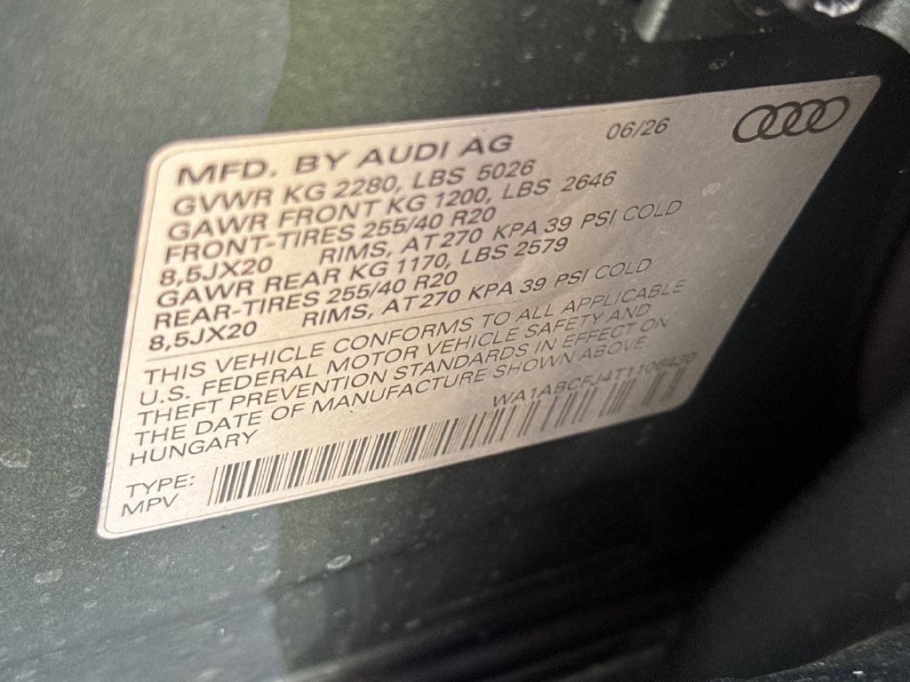 New 2026 Audi Q3 quattro 2.0T AWD/4WD image 30