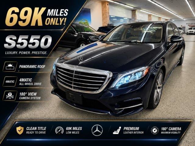 Used 2017 Mercedes-Benz S 550 4MATIC Sedan image 1