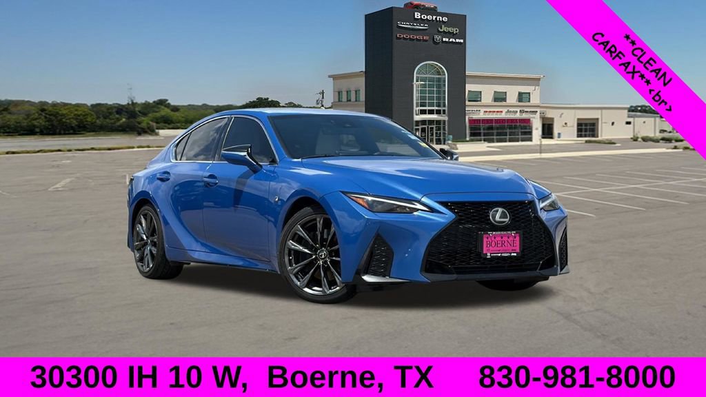 Used 2021 Lexus IS 350 F Sport w/ Navigation Package image 1