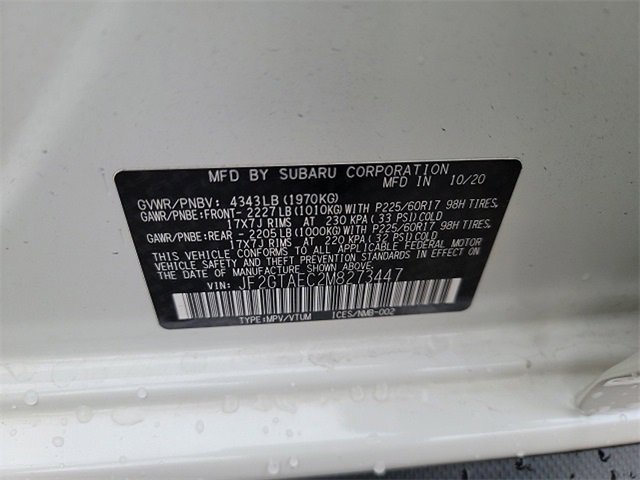 Used 2021 Subaru Crosstrek 2.0i Premium w/ Moonroof Package image 10