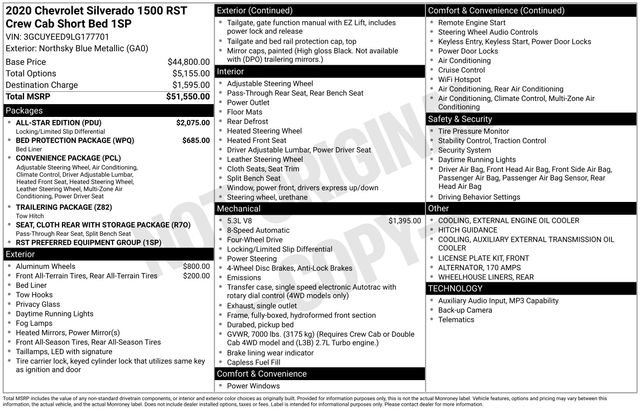 Used 2020 Chevrolet Silverado 1500 RST w/ All-Star Edition AWD/4WD image 20