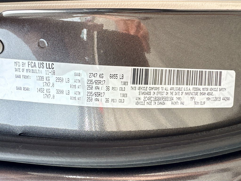 Used 2019 Chrysler Pacifica Touring-L FWD image 12