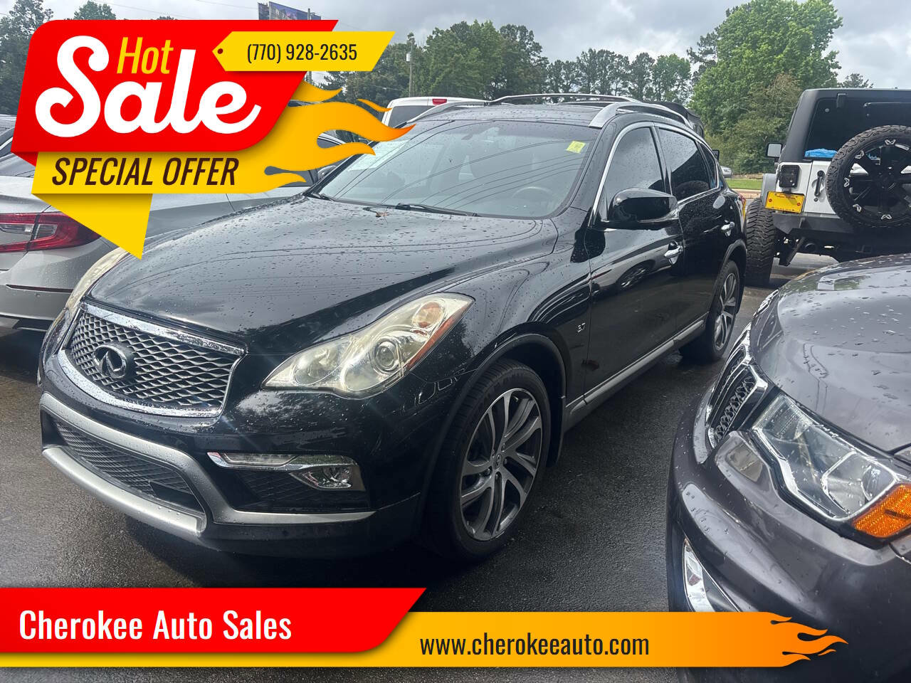 Used 2017 INFINITI QX50 AWD w/ Technology Package