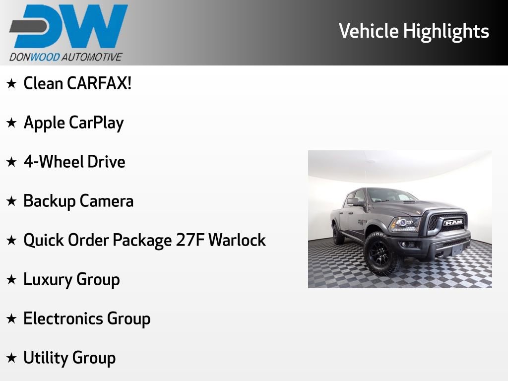 Used 2022 RAM 1500 Classic Warlock AWD/4WD image 3