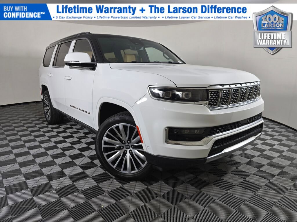 Used 2022 Jeep Grand Wagoneer Series III w/ Rear Seat Video Group 1