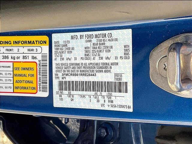 Used 2024 Ford Bronco Sport Big Bend w/ Convenience Package AWD/4WD image 30