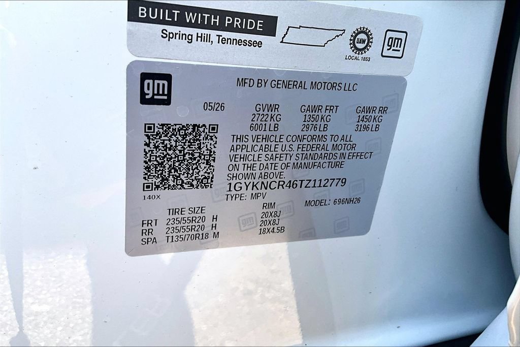 New 2026 Cadillac XT5 Premium Luxury w/ LPO, ONYX Package FWD image 36
