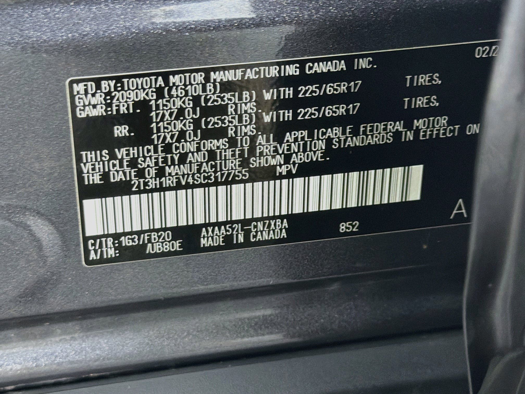 Used 2025 Toyota RAV4 LE FWD image 12