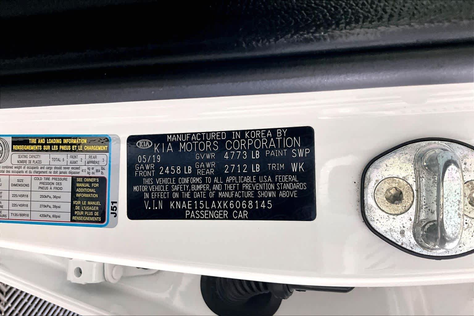 Used 2019 Kia Stinger RWD image 33