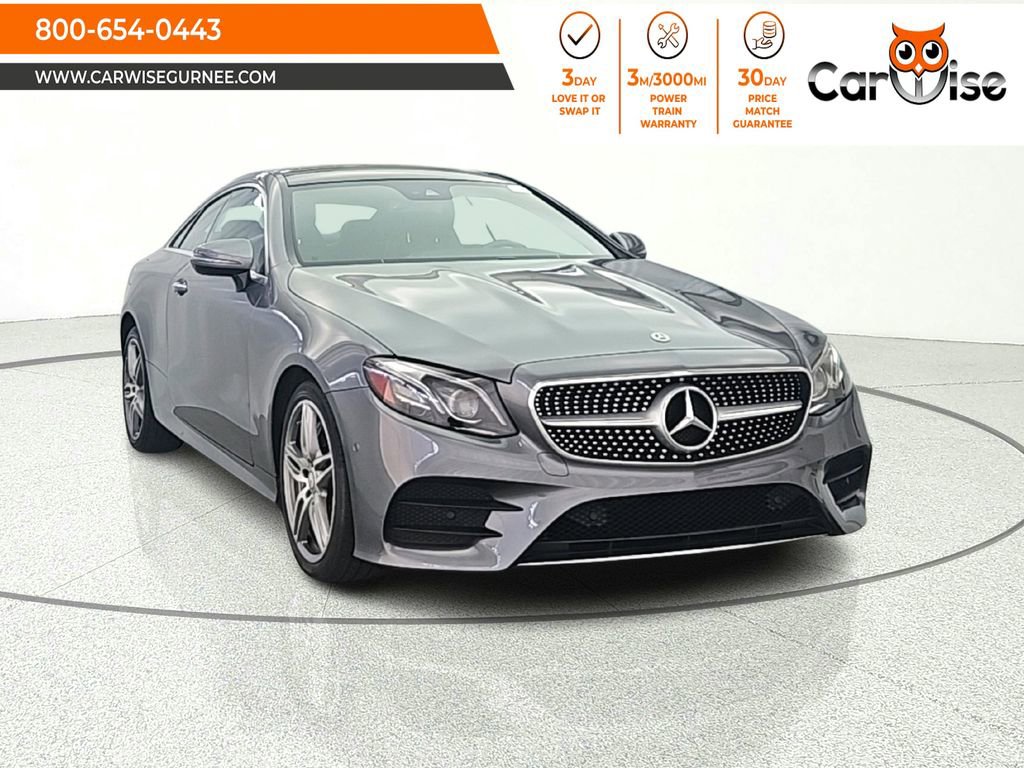 Used 2018 Mercedes-Benz E 400 4MATIC Coupe