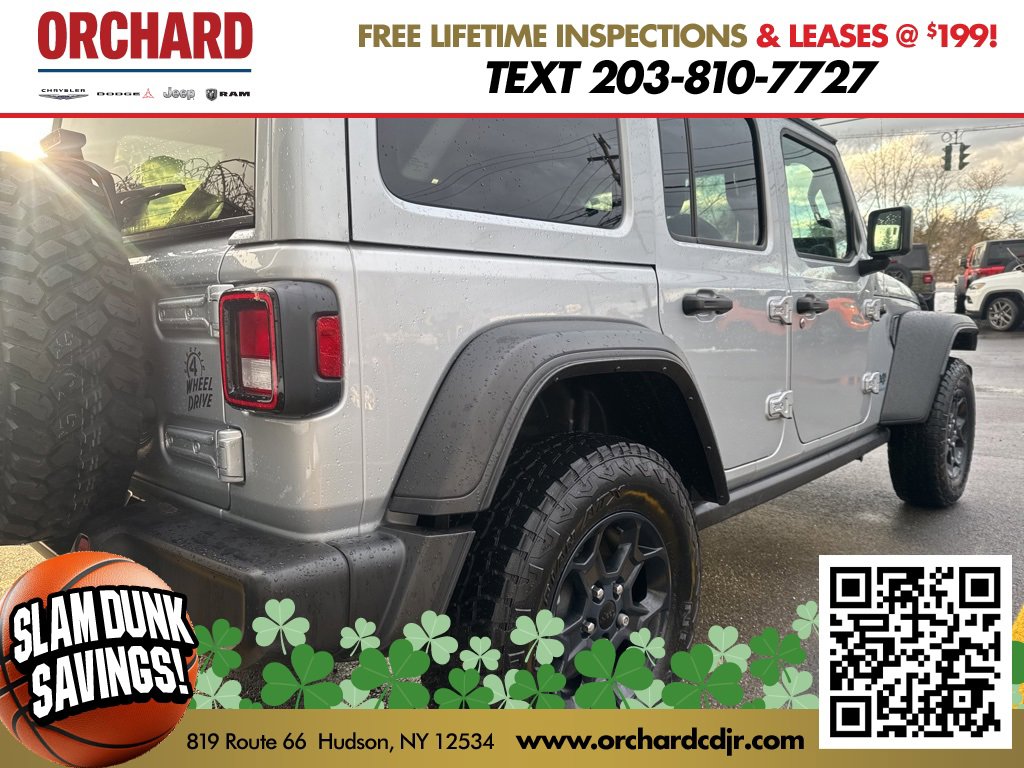 Used 2023 Jeep Wrangler Unlimited w/ Sun & Screen Package image 3