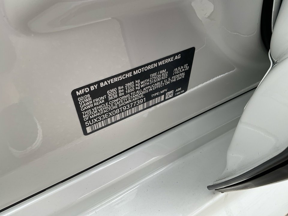 New 2026 BMW X6 xDrive40i image 35