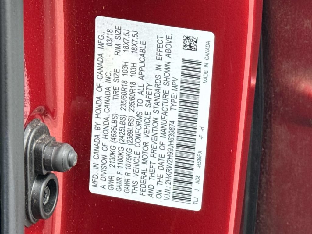 Used 2018 Honda CR-V Touring image 32