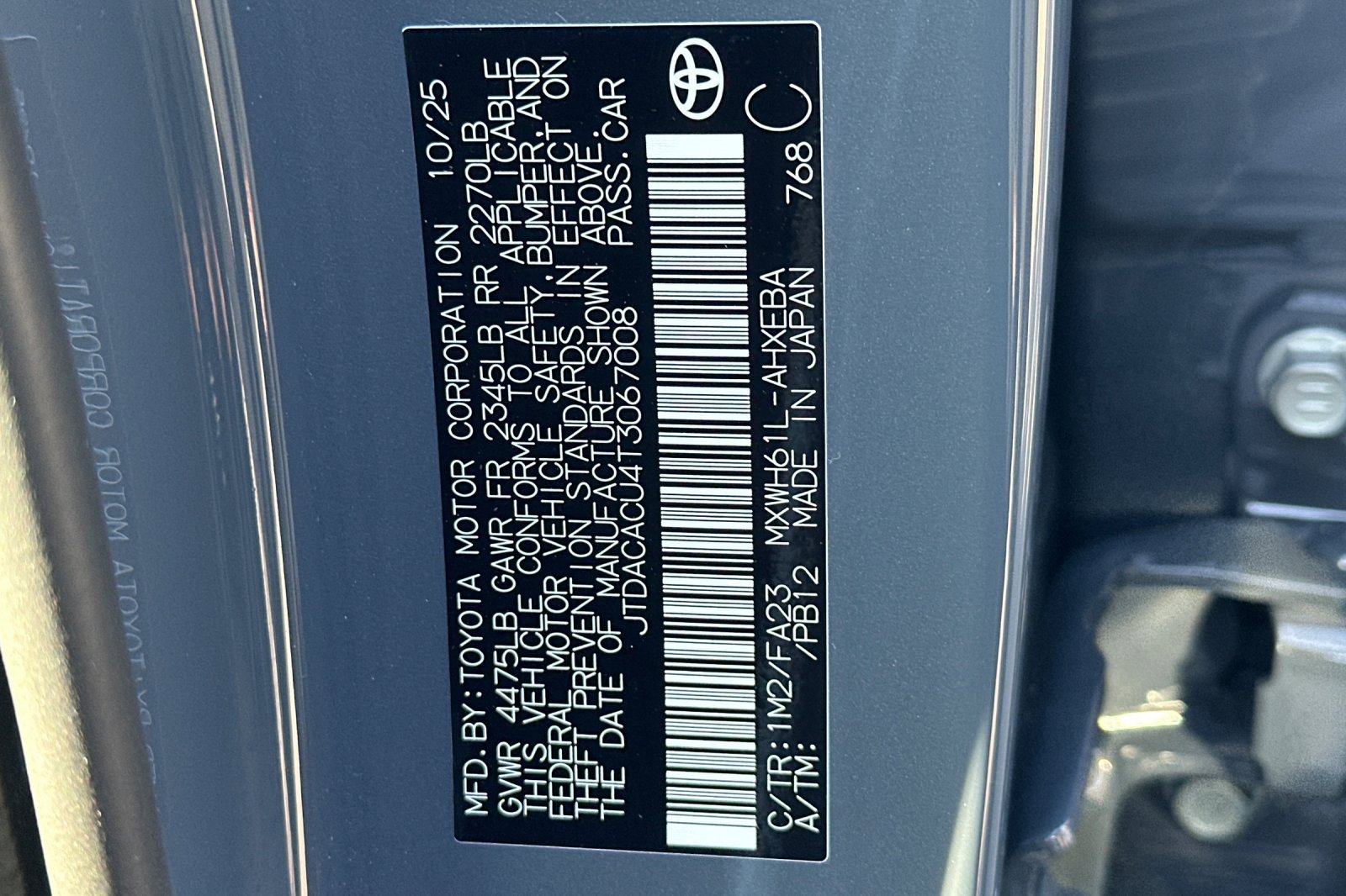 New 2026 Toyota Prius SE image 34