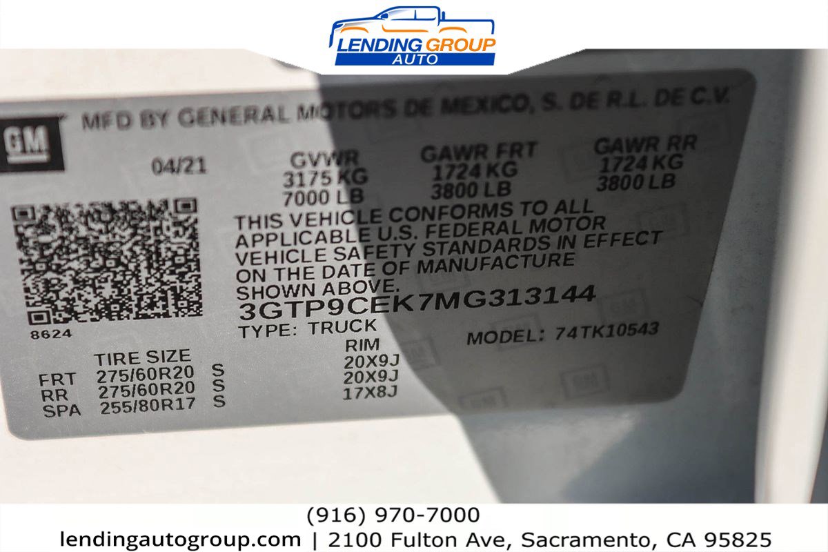 Used 2021 GMC Sierra 1500 Elevation image 11